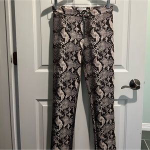 Urban Outfitters Maia Snakeskin Pant